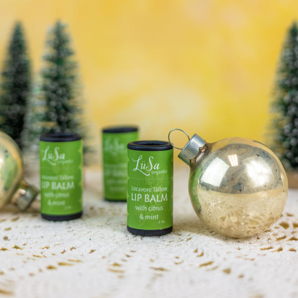 Citrus & Mint Locavore Tallow Lip Balm