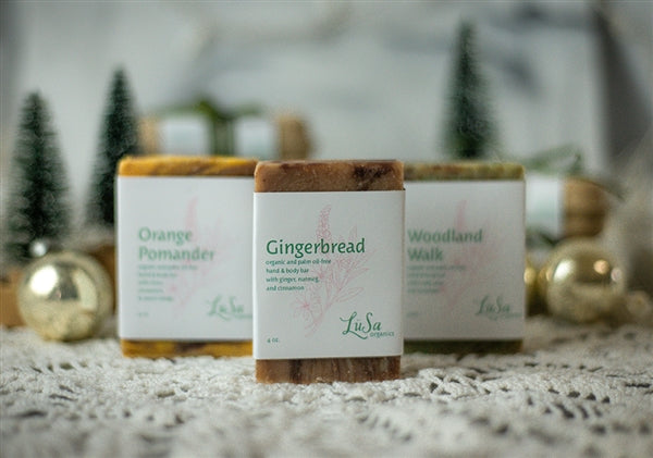 gingerbread holiday soap